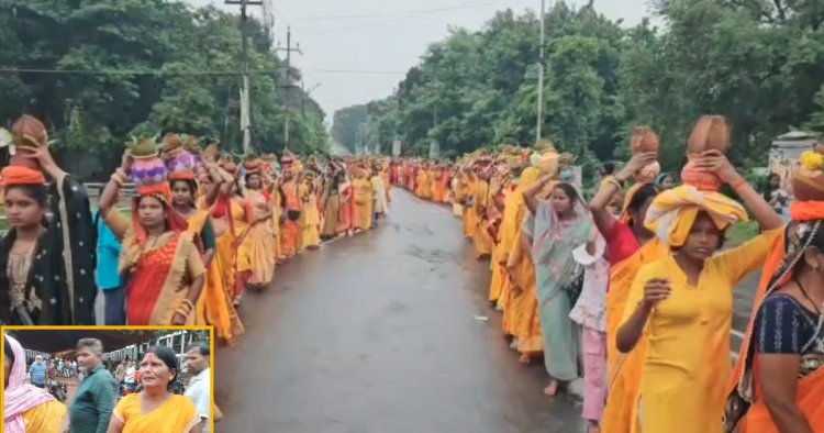 पंडित प्रदीप मिश्रा की कथा से पहले चेन स्नैचिंग, कलश यात्रा में आरोपियों ने महिलाओं को बनाया निशाना, सुरक्षा व्यवस्था पर उठे सवाल