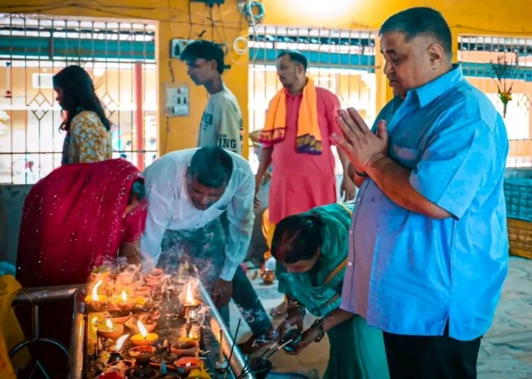 सावन के तृतीय सोमवार और नागपंचमी पर मंत्री  राजेश अग्रवाल ने किया भगवान भोलेनाथ का पूजन-अर्चन