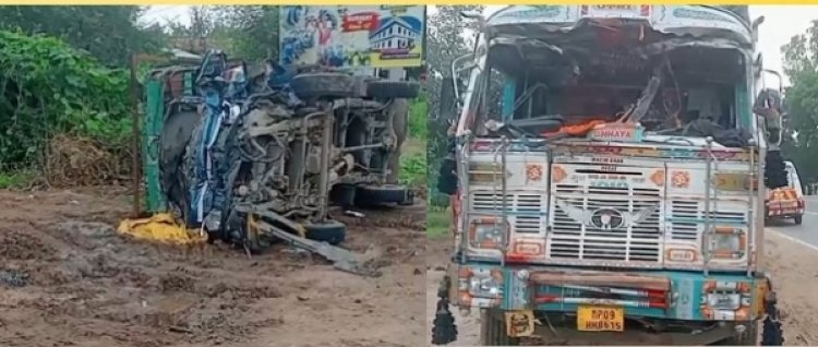 मप्र के भिंड में पिकअप-डंपर की भिड़ंत में 8 मजदूरों की मौत, 23 घायल