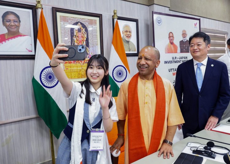 सीएम योगी का भारत-जापान युवाओं से आह्वान, बोले- शिक्षा और संस्कृति से मजबूत होंगे रिश्ते