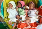 एक साथ गूंजी तीन किलकारियां, सामान्य प्रसव से जन्मे तीन बेटे