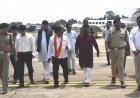 जगदलपुर : उप मुख्यमंत्री विजय शर्मा और वन मंत्री  केदार कश्यप का जगदलपुर आगमन