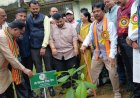 सेवा मेरा योगदान; भाजपा कार्यकर्ताओं ने महादेव घाट में की सफाई व रोपें पौधे