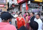 महापौर निगम के पंडाल से गणेश विसर्जन झांकियों का पुष्पवर्षा कर  आत्मीय स्वागत करेंगी