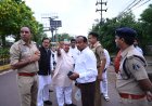 पदयात्रा सप्ताह की तैयारियों का विधायक पुरन्दर मिश्रा ने लिया जायजा, कार्यक्रम स्थल का किया निरीक्षण