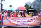 भारी बारिश भी नहीं रोक सकी नशामुक्त भारत की पदयात्रा-विधायक पुरन्दर मिश्रा