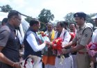 अंतागढ़ पहुंचने पर मुख्यमंत्री का आत्मीय स्वागत