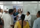 मंत्री का सरप्राइज दौरा   सुबह-सुबह सिम्स पहुंचे स्वास्थ्य मंत्री श्याम बिहारी जायसवाल।