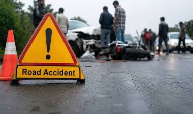 सड़क दुर्घटना में 4 लोगों की मौत