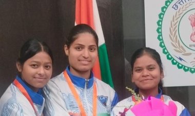 रायगढ़ की बेटियों ने अंतरराष्ट्रीय खेल मंच पर बढ़ाया देश का मान : वित्त मंत्री श्री ओ.पी. चौधरी