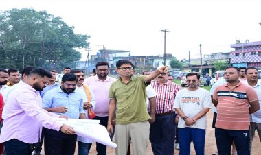 रायगढ़ की बदलेगी तस्वीर: विकास परियोजनाओं का वित्त मंत्री ओ.पी.चौधरी ने किया मैराथन निरीक्षण….