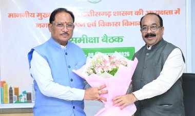 शहरों में नागरिक सुविधाओं और विकास कार्यों में लाएं तेजी : मुख्यमंत्री  विष्णु देव साय