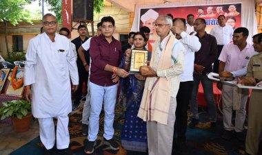 शिक्षकों के मार्गदर्शन और जनसेवा से ही संभव है, समाज व राष्ट्र का सर्वांगीण विकास- मंत्री  टंक राम वर्मा