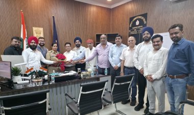 कैट ने पुलिस उपायुक्त (उत्तर क्षेत्र) दीपमाला कश्यप (C.P.S.)  से की सौजन्य भेंट