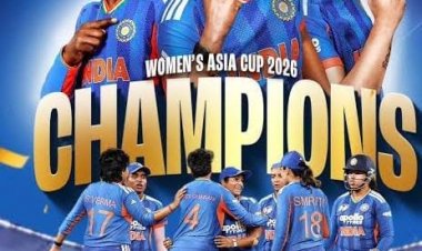 महिला टी-20 एशिया कप 2026 की चौंपियन बनी भारतीय टीम, वित्त मंत्री ओपी चौधरी ने दी बधाई