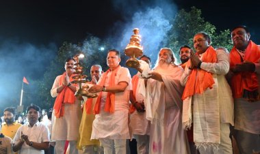’सेवा संकल्प अभियान के तहत भव्य दीप प्रज्वलन, सेवा-सुशासन और राष्ट्र निर्माण के संकल्प के साथ जिलेभर में हुआ आयोजन’