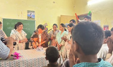 एकलव्य विद्यालय के बच्चों संग डॉ वर्णिका ने मनाया प्रधानमंत्री जी का जन्मदिन