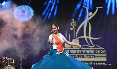 शार्वी सिंह परिहार ने कथक की मनमोहक प्रस्तुति दी
