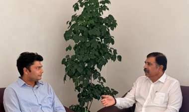 स्तर के आर्थिक विकास को नई गति देने CAIT  की पहल, बीजापुर कलेक्टर से मिले अमर पारवानी