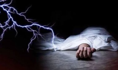 CG - आकाशीय बिजली का कहर : 3 की मौत, 3 गंभीर रूप से घायल
