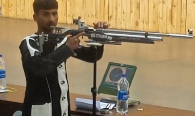 आसनसोन पष्चिम बंगाल में छत्तीसगढ़ के राईफल शूटर वीरभद्र को तृतीय स्थान