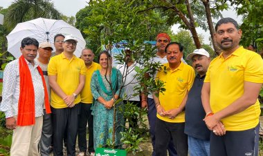 लगाये गये प्रत्येक पौधे की देखभाल अपनी संतानो की भांति करने का संकल्प लें -महापौर मीनल