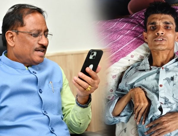  मुख्यमंत्री की संवेदनशील पहल- शशिकांत को एम्स रायपुर में कराया भर्ती