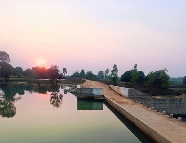 ग्रामीणों की मांग पर बना सकालो मुरना बांध, जल संकट से मिली राहत और 45 हेक्टेयर खेती को मिला पानी