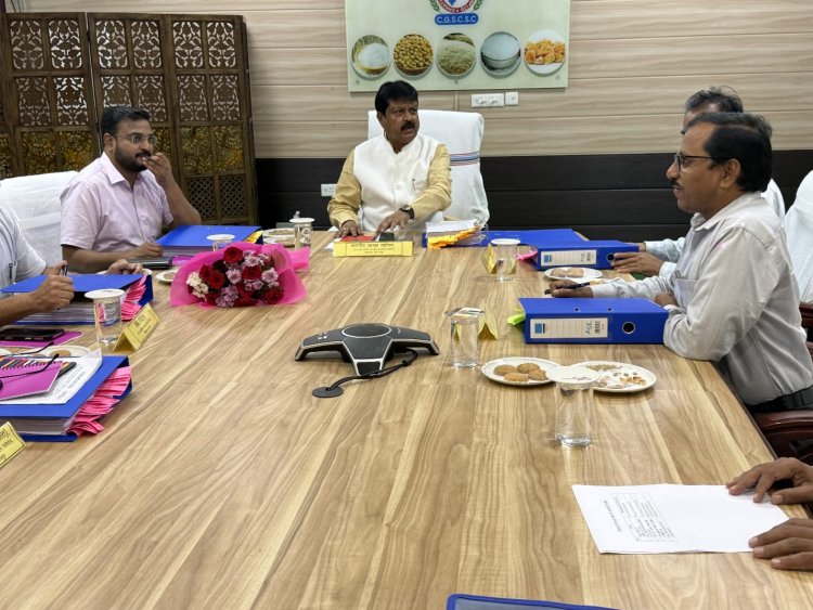 *संजय श्रीवास्तव की अध्यक्षता में नागरिक आपूर्ति निगम के संचालक मण्डल की बैठक संपन्न*