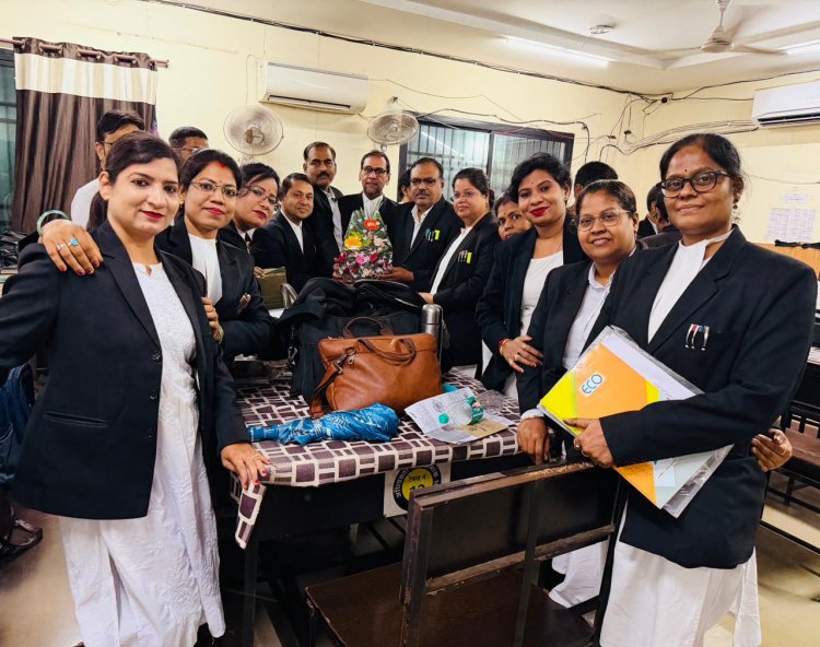 भाजपा विधि प्रकोष्ठ के नवनियुक्त प्रदेश प्रभारी जयप्रकाश चंद्रवंशी का स्वागत