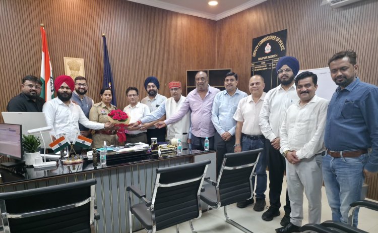 कैट ने पुलिस उपायुक्त (उत्तर क्षेत्र) दीपमाला कश्यप (C.P.S.)  से की सौजन्य भेंट
