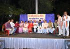 बीटीआई ग्राउंड शंकर नगर नवरात्रि पर्व में दूधिया रौशनी से नहाया