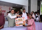 सेवा संकल्प अभियान के तहत मितानिन दीदियों का कैबिनेट मंत्री  लखन लाल देवांगन ने किया सम्मान, जनसेवा में योगदान की सराहना की