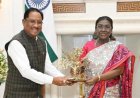 राष्ट्रपति द्रौपदी मुर्मु 23 अक्टूबर को पहुंचेंगी बस्तर, मुरिया दरबार में होंगी शामिल: मुख्यमंत्री विष्णुदेव साय