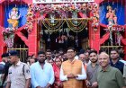  वित्त मंत्री  ओ.पी. चौधरी ने माँ चंद्रहासिनी देवी के दर्शन कर प्रदेशवासियों की सुख-समृद्धि और खुशहाली की कामना की