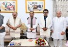 मुख्यमंत्री साय से राजस्थान विस अध्यक्ष देवनानी ने की सौजन्य भेंट