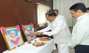 सत्य, अहिंसा और सादगी के आदर्श हमें राष्ट्रसेवा की प्रेरणा देते रहेंगे : मुख्यमंत्री विष्णु देव साय