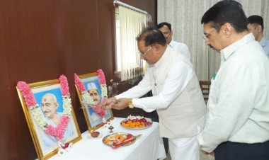 सत्य, अहिंसा और सादगी के आदर्श हमें राष्ट्रसेवा की प्रेरणा देते रहेंगे : मुख्यमंत्री  विष्णु देव साय