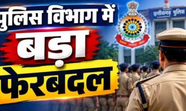 CG Police Transfer : पुलिस विभाग में 15 अधिकारियों का हुआ तबादला