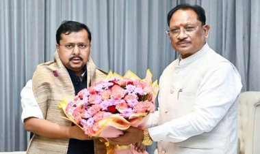 CM साय ने BJP के राष्ट्रीय अध्यक्ष नितिन नबीन से की मुलाकात, कई मुद्दों पर हुई चर्चा