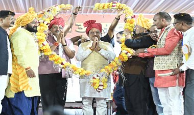 मुख्यमंत्री साय ने रावणभाठा दशहरा उत्सव के आयोजन के लिए प्रतिवर्ष 10 लाख रुपए प्रदान करने की घोषणा की