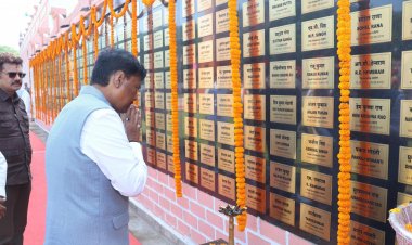 वीर जवानों के शहादत ने छत्तीसगढ़ में लौटाई शांति-मंत्री केदार कश्यप