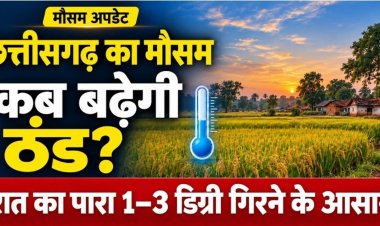 CG Weather : बंगाल की खाड़ी में हलचल, छत्तीसगढ़ में बरसेंगे बादल या बढ़ेगी ठंड? पढ़िए मौसम का अपडेट