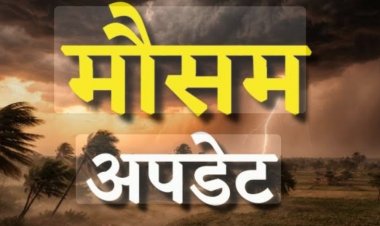 *चक्रवाती तूफान के प्रभाव से छत्तीसगढ़ में भारी बारिश की संभावना, किसानों को सतर्क रहने की सलाह* 