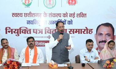  रोगियों की सेवा को पुण्य कार्य मानकर पूरी निष्ठा और संवेदनशीलता से निभाएं अपना दायित्व : मुख्यमंत्री श्री साय
