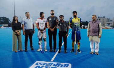 न्यायधानी नाइट्स और मैनपाट टाइटन्स के डिफेंडर्स का बेहतरीन प्रदर्शन, मैच 1-1 से ड्रॉ