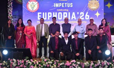 चिकित्सा महाविद्यालय के वार्षिक उत्सव ‘इम्पेटस-2026’ में उपलब्धियों का लेखा-जोखा प्रस्तुत, मुख्य सचिव विकासशील ने विद्यार्थियों को दिया सफलता का मंत्र