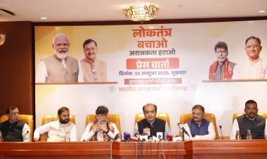 कांग्रेस का लक्ष्य सत्ता पाना नहीं, देश में अराजकता उत्पन्न करना है : डॉ. सुधांशु त्रिवेदी