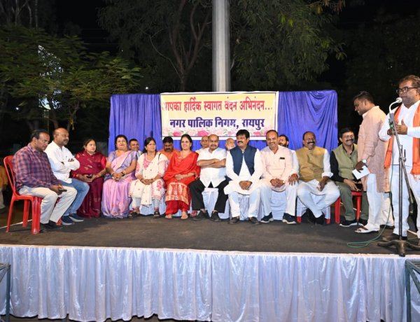 बीटीआई ग्राउंड शंकर नगर नवरात्रि पर्व में दूधिया रौशनी से नहाया