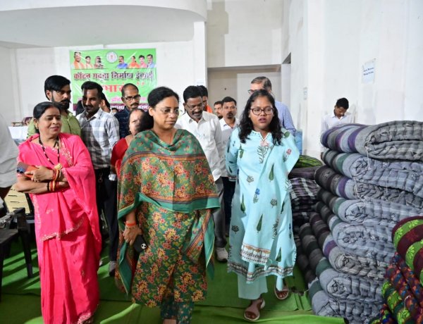 कोंडागांव में कॉटन गद्दा निर्माण इकाई का हुआ शुभारंभ